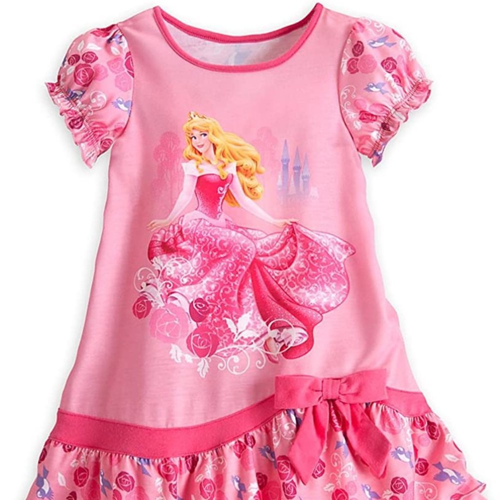 Disney Store Princesses Aurora Nightshirt for Girl NWT